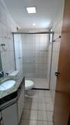 Banheiro social, apartamento Mondrian em Águas Claras